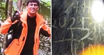 Vụ du khách mất tích ở rừng Cúc Phương: Dòng chữ trên vách đá có thể là gì?