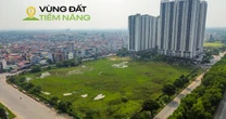 Toàn cảnh lô đất sắp được xây 6 tòa chung cư ở khu nhà giàu Hà Nội cứ mưa là ngập