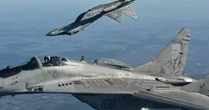 MiG-29 bị bắn hạ ở vùng chiến sự, phòng không vật lộn hoạt động