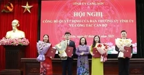 Công bố quyết định Ban Thường vụ Tỉnh ủy Lạng Sơn về công tác cán bộ