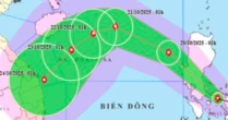 Bão Fengshen giật cấp 10, vào Biển Đông chiều tối nay