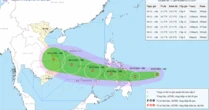 Tin bão số 13, bão Kalmaegi: Các tỉnh ven biển nào có thể có gió giật trên cấp 17?