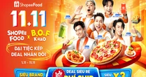 Đón chờ màn lên sóng cực chất của đại tiệc món ngon và ưu đãi khủng tại ShopeeFood 11.11