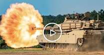 Khoảnh khắc pháo binh Nga phá hủy xe tăng M1 Abrams