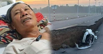 Lời kể rùng mình của đôi vợ chồng trong vụ sập đường dẫn cầu mới khánh thành tại Tây Ninh: "Tôi chỉ biết kêu cứu vì sợ bị chôn sống"