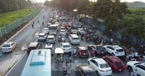 Hạ tốc độ đường Láng- Hoà Lạc xuống 60km/h để thi công nút giao với Vành đai 3,5
