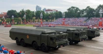 Tên lửa phòng thủ bờ biển Bastion-P tham gia diễu binh 2/9 sáng nay: Tốc độ tới 3.085 km/h, tầm bắn 300km