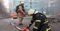 Ukraine: Kharkov rung chuyển bởi bom lượn của Nga, nhiều trẻ em bị thương