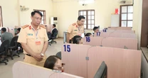 Thi sát hạch GPLX mới nhất ở Hà Nội: Cứ 10 người thi có gần 6 người trượt