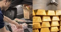 Đột kích tư gia cựu CEO công ty giao đồ ăn, tịch thu 50 kg vàng ròng trị giá 764 tỷ đồng, 44 tỷ đồng tiền mặt chất như núi và 85 tỷ đồng đồ xa xỉ