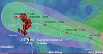 Bão Matmo cách Biển Đông 650km, đầu tuần tới ảnh hưởng trực tiếp miền Bắc
