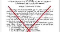 Thực hư tờ trình cho thôi việc 9 cán bộ khiến dư luận xôn xao