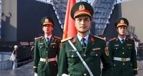 68 quân nhân từng duyệt binh ở Nga luyện tập cho đêm nhạc 'Tổ quốc trong tim'