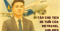Con trai thứ của Bầu Hiển: Tân chủ tịch hãng hàng không vốn điều lệ tới 2.600 tỷ đồng, sở hữu khung hình quyền lực gây sốt và loạt thành tích “chắc tay”