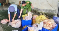 Một hộ kinh doanh trữ gần 4 tấn thực phẩm bốc mùi hôi thối