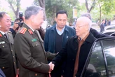 Tổng Bí thư, Chủ tịch nước, Thủ tướng Chính phủ dự Hội nghị Đảng ủy Công an Trung ương