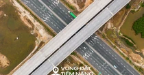 Cận cảnh nút giao rộng gấp 7 lần hồ Hoàn Kiếm, có đường nhánh dài gấp 6 lần nhịp chính cầu Nhật Tân, kết nối trực tiếp tới siêu đô thị 18 tỷ USD tại Quảng Ninh