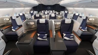 Lufthansa's first Airbus A380 with upgraded business class debuts on flight to LAX