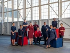 Delta unveils stylish new uniforms with Missoni accessories, a nod to classic looks and a return of the 'wrap dress'