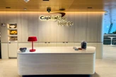 Capital One's Dulles lounge will close many interior spaces for months