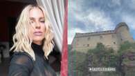 Castello di Bardi, la fortezza infestata dove Michelle Hunziker trascorre Halloween con le figlie