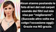 Andrea Delogu non vuole ritocchi sulle sue foto: “Non sono così, è una bellezza finta”