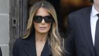 Melania Trump torna in pubblico, l’ex first lady veste a lutto per la morte della madre