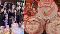 Il compleanno di Elisabetta Gregoraci: spegne le candeline tra fiori e torte personalizzate