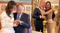 Michelle Yeoh, sposa da Oscar: camicia bianca e statuetta per il matrimonio con Jean Todt