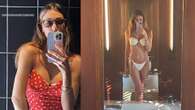 Belén Rodriguez alle Maldive con Elio Lorenzoni, si gode la vacanza tra bikini e mini dress