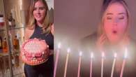 La torta di compleanno ironica di Valentina Ferragni: “31 ma ancora rimorchio i 2000”