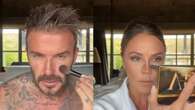 David Beckham si trucca su TikTok: prende in giro la moglie Victoria a colpi di make-up