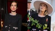 Charlotte Casiraghi è chic tra tweed e cristalli: “ruba” il tailleur a Carolina di Monaco