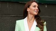 Kate Middleton arriva a Wimbledon: il blazer verde menta è un omaggio a Lady Diana