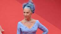 Helen Mirren coi capelli blu a Cannes: una diva ribelle che se ne frega del giudizio altrui