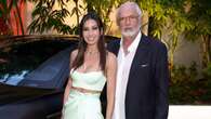 Elisabetta Gregoraci a Cannes con Flavio Briatore: per il party look vitaminico verde menta