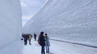 Riapre il corridoio della neve, un tunnel di 20 metri sul “Tetto del Giappone”