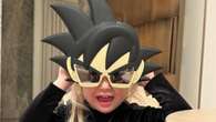 Vittoria con la maschera di Goku: il nuovo adorabile travestimento della figlia di Chiara Ferragni