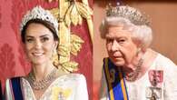 Kate Middleton nel ritratto ufficiale dell’incoronazione omaggia Elisabetta II con la sua collana