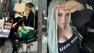 Wanda Nara cambia look: torna bionda e sfoggia le treccine lunghissime