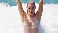 Michelle Hunziker con il bikini di pizzo: il costume dell’estate 2023 è effetto lingerie