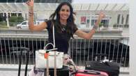 Elisabetta Gregoraci verso Battiti Live 2023: vola a Bari con 5 trolley e una borsa da 30mila euro