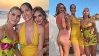 Chiara Ferragni a Mykonos con le sorelle: tutte in minigonna per l’addio al nubilato di Francesca