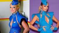 Paris Hilton vestita da Britney Spears per Halloween: replica l’iconico look da hostess di Toxic