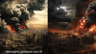 Adobe ora vende le immagini dei bombardamenti su Gaza ma sono fatte con l’intelligenza artificiale