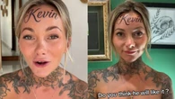 “Mi sono tatuata il nome del mio ragazzo in fronte, ora mi pento di tutto”
