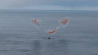 Ammaraggio nell’Atlantico per Villadei e gli astronauti della missione Ax-3: il video dello splashdown