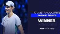 Jannik Sinner è il tennista più amato al mondo: ha vinto l’ATP Fans Favourite Award 2023