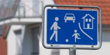 So sieht ein Spielstraßen-Schild wirklich aus