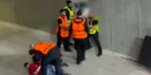 Video zeigt, wie Stadion-Ordner einen Fan brutal zusammenschlagen